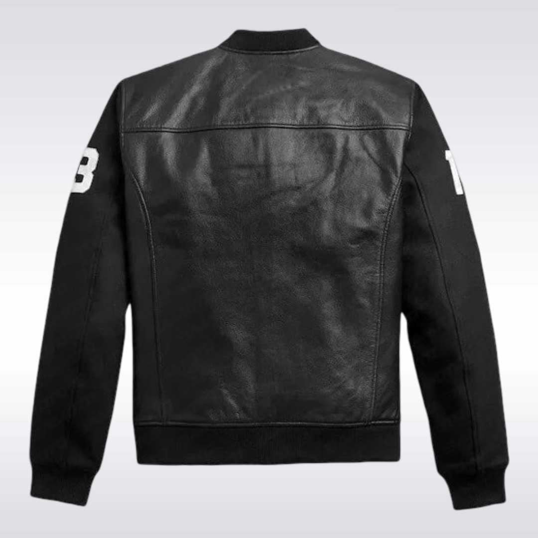 Harley Davidson HD MC Mixed Media Bomber Jacket for Riders