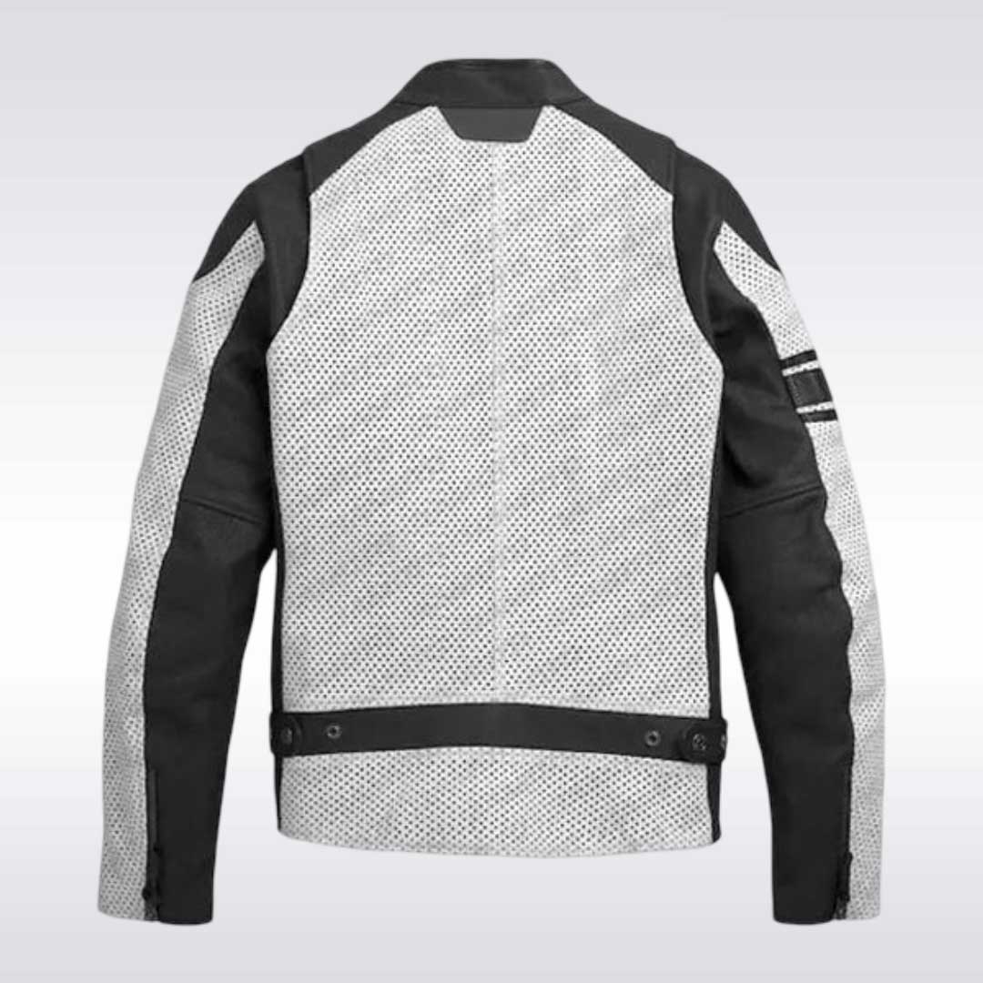 Harley Davidson Hideaway Perforated Leather Jacket for Riders