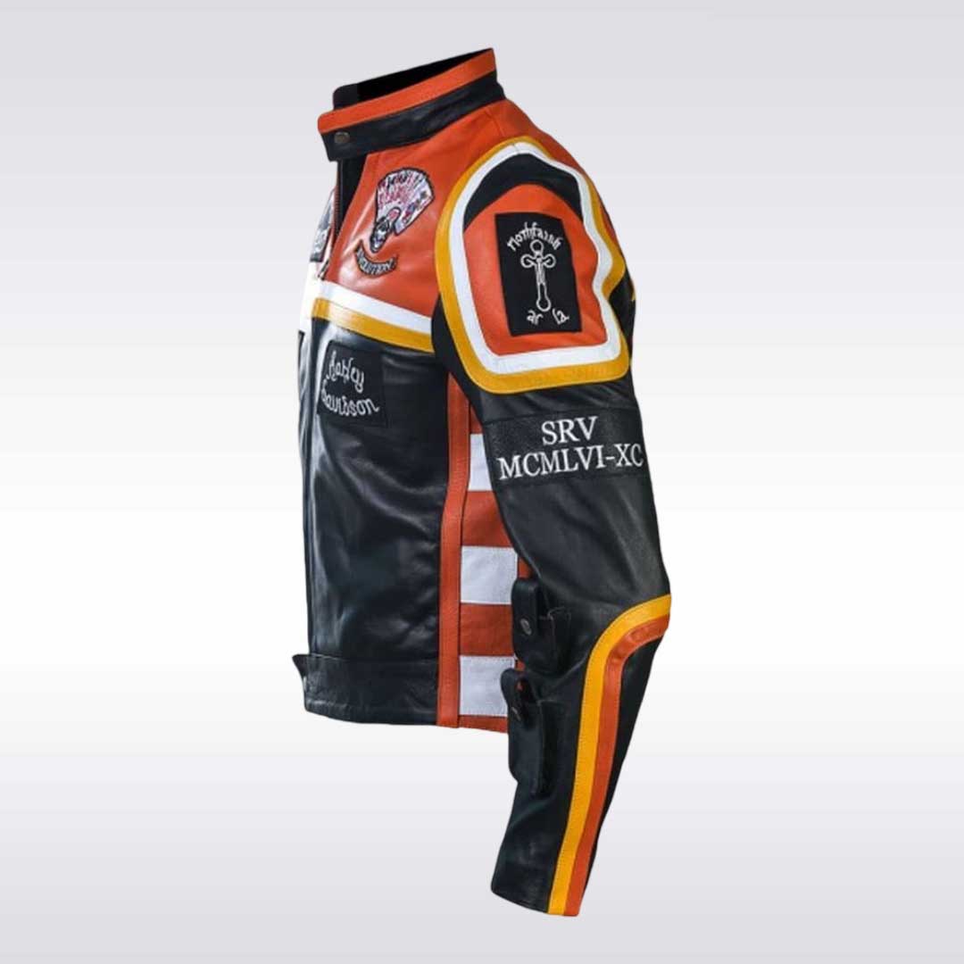 Harley Davidson and The Marlboro Man Leather Jacket