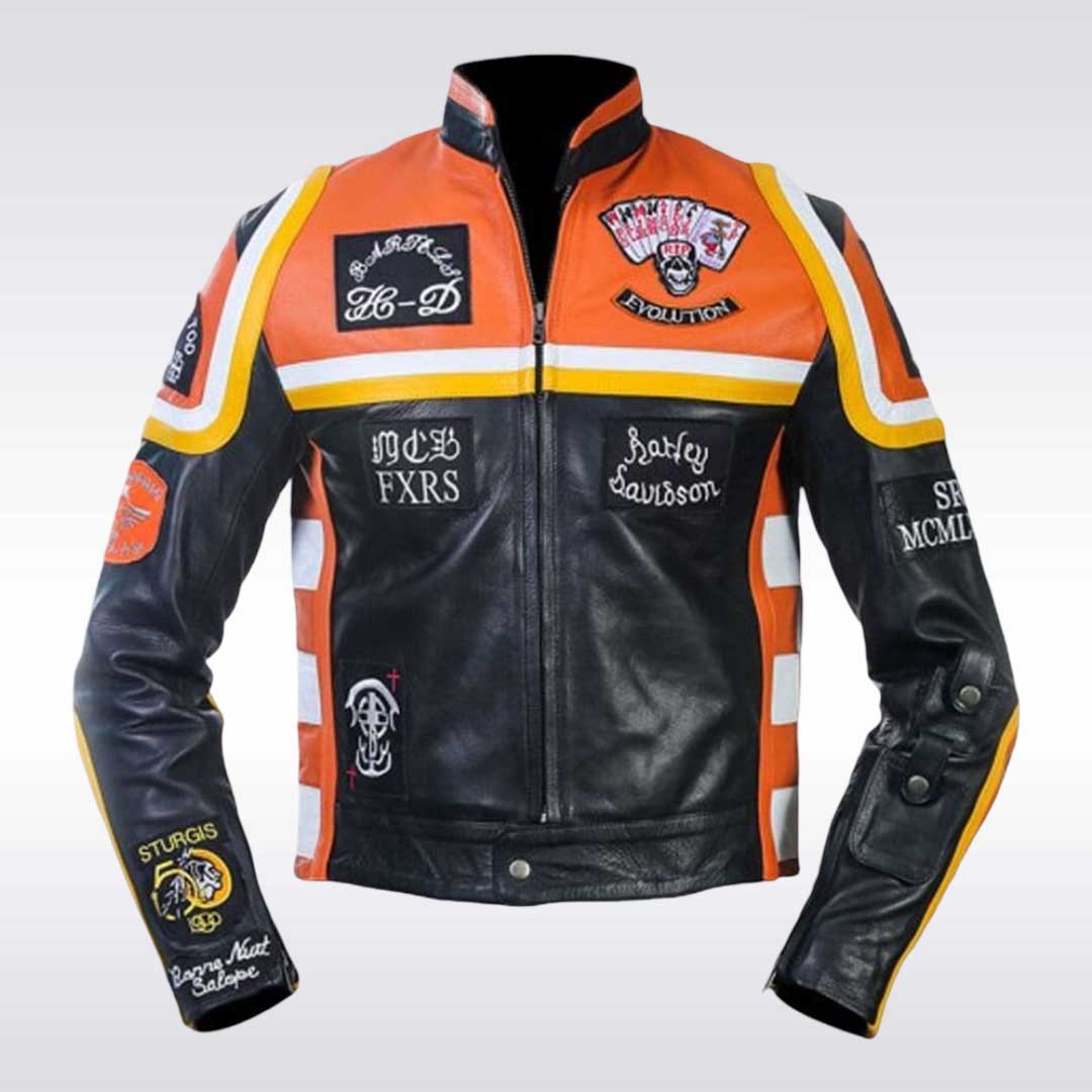 Harley Davidson and The Marlboro Man Leather Jacket