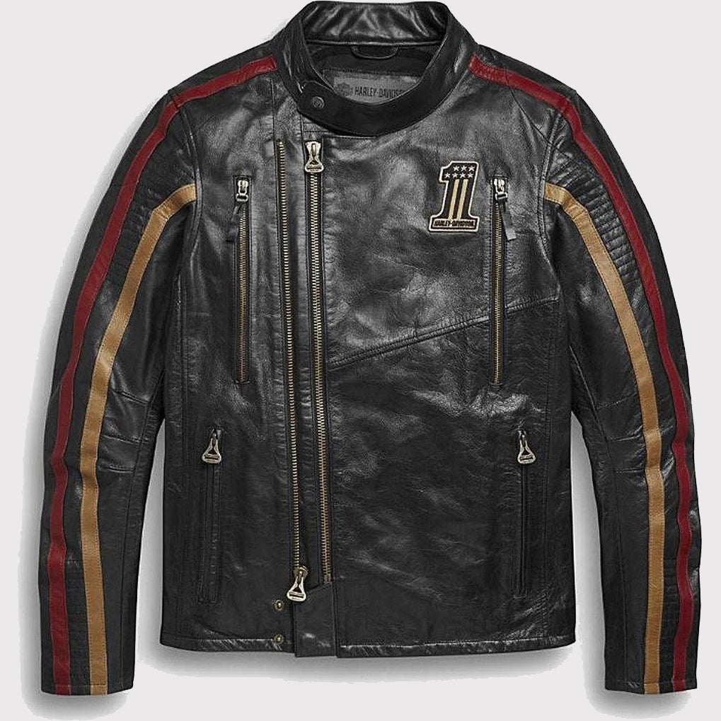 Men's Harley-Davidson Arterial Leather Riding Jacket