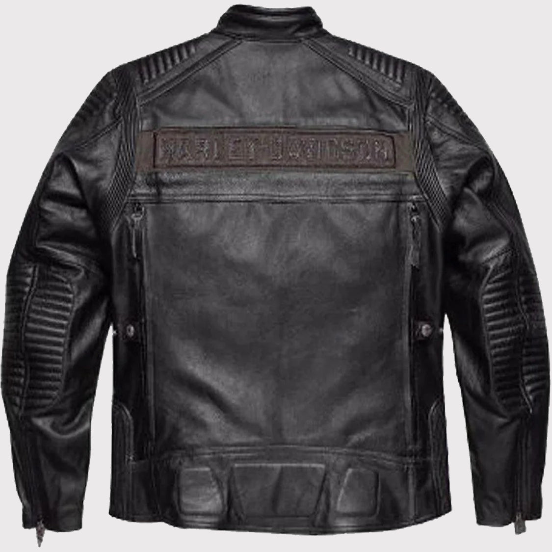 Harley Davidson Men's Asylum Leather Motorcycle Jacket