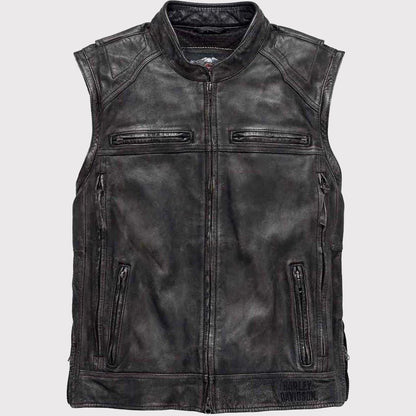Harley-Davidson Men's Leather Vest