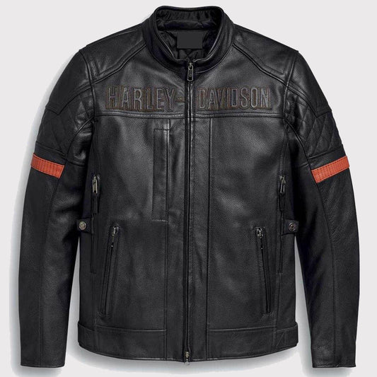 Harley-Davidson Trostel Leather Jacket - Triple Vent System
