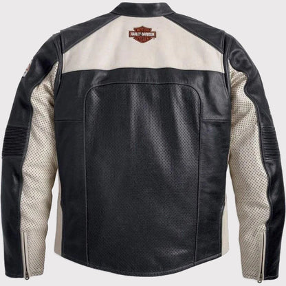 Harley Davidson Men's Regulator Perforated Leather Jacket