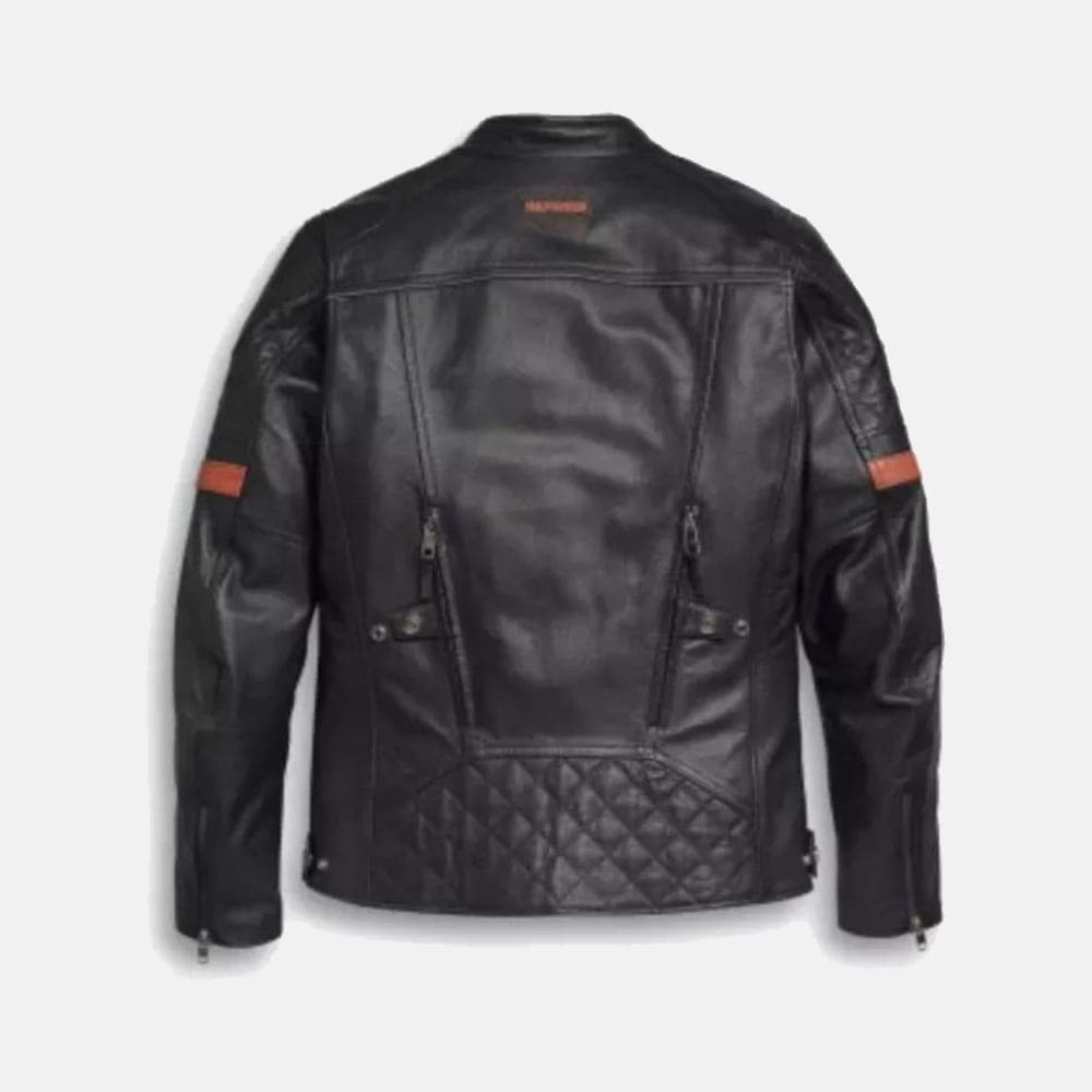 Harley-Davidson Men's Vanocker Waterproof Leather Jacket