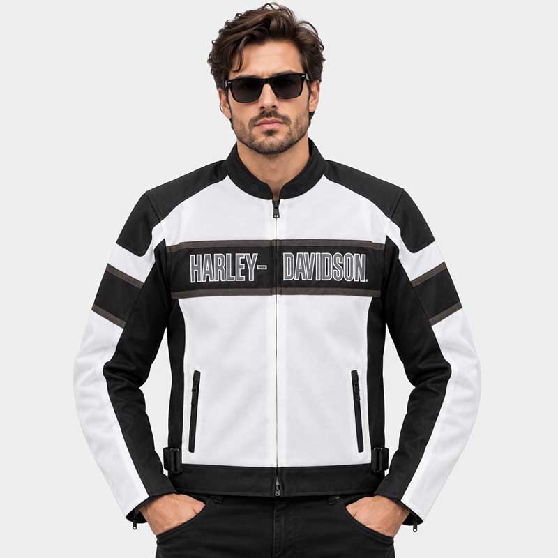 Lightweight Harley-Davidson touring motorcycle jacket