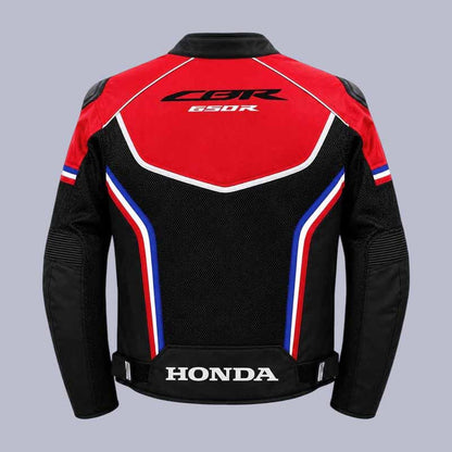 Breathable Honda CBR summer riding jacket for motorcycle riders