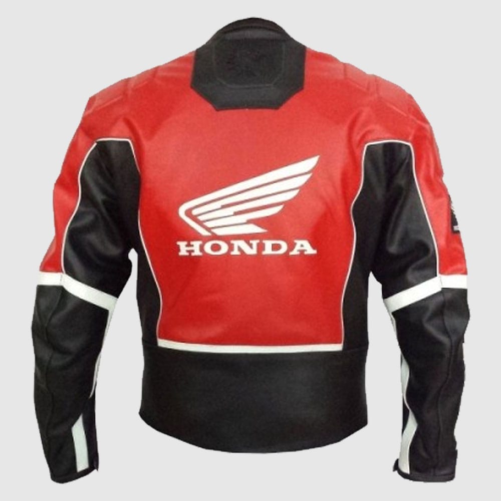 Honda Men's Motorcycle Leather Jacket