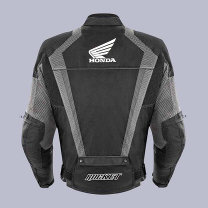 Breathable Honda motorcycle jacket for all season riding