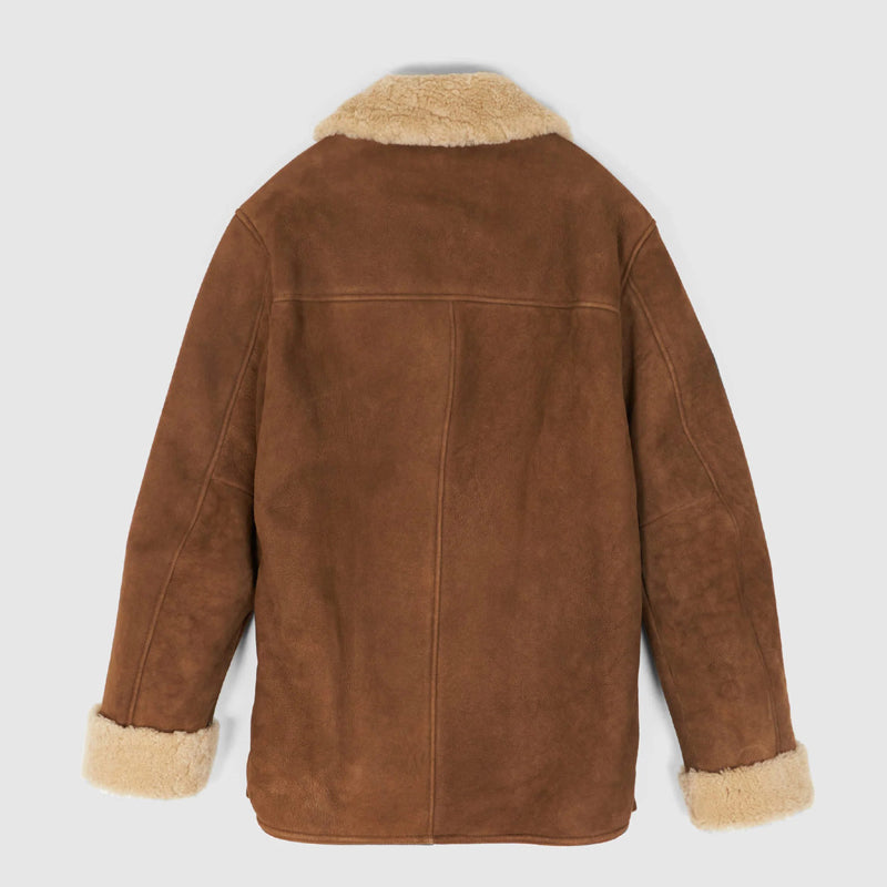 Brown Shearling Coat