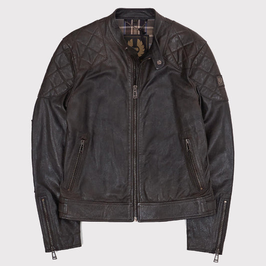 Men's Distressed Brown Outlaw Leather Jacket