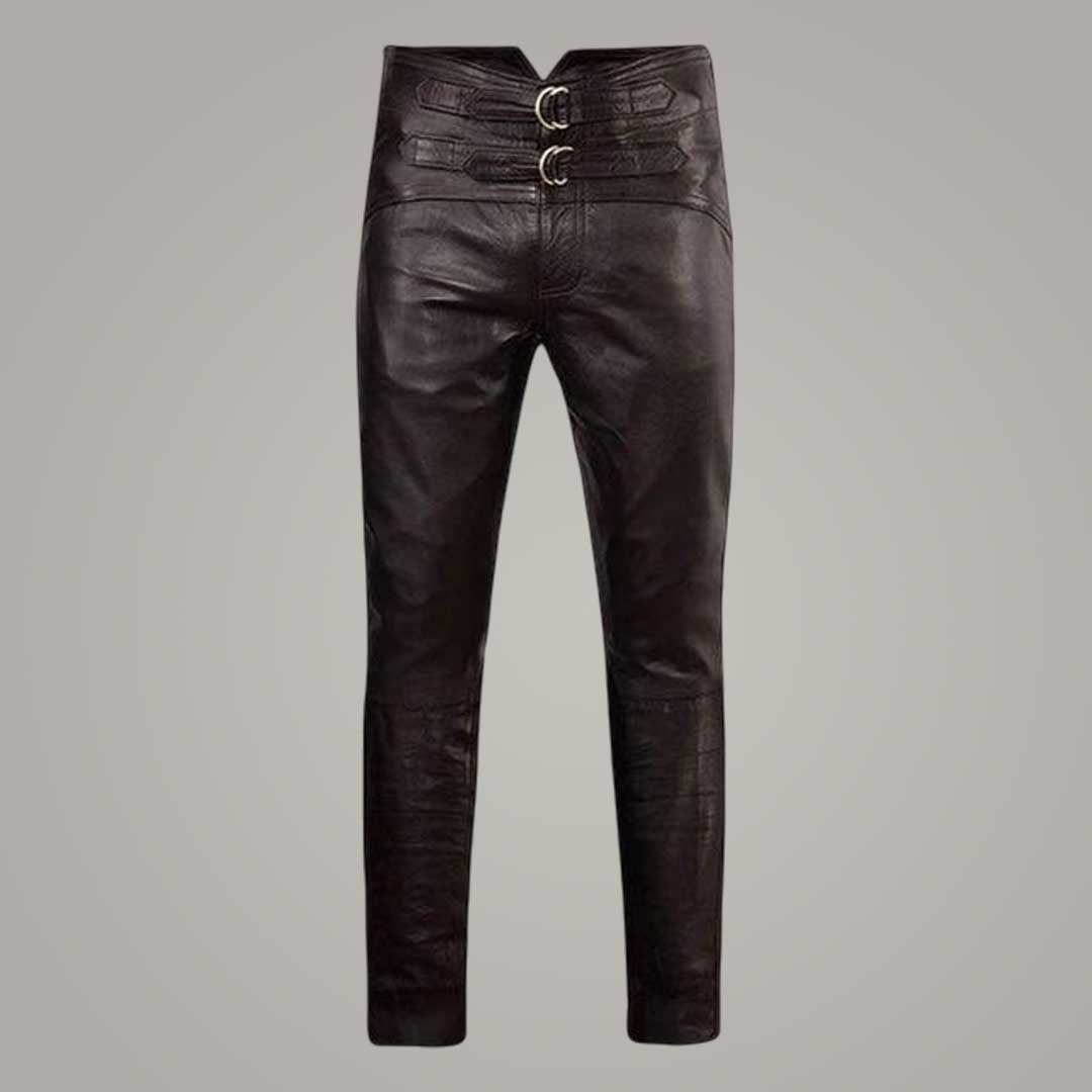 Men's Handmade Leather Pants Jim Morrison Style