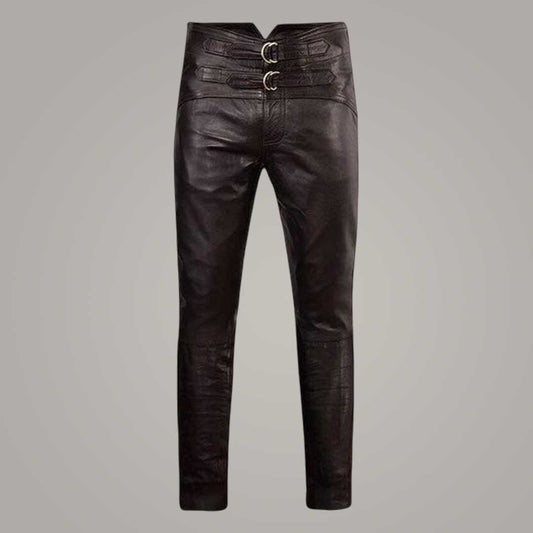 Men's Handmade Leather Pants Jim Morrison Style