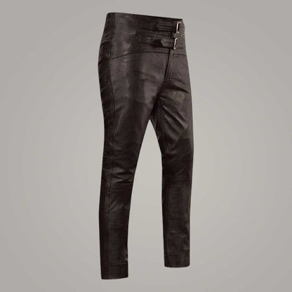 Men's Handmade Leather Pants Jim Morrison Style