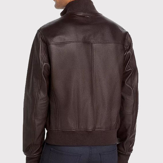Brown Bomber Jacket