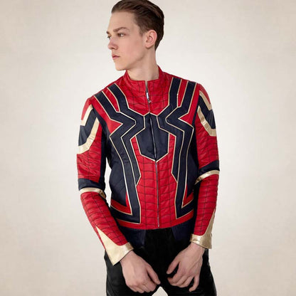 Men’s Spider-Man Movie Leather Jacket