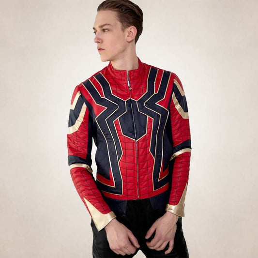 Men’s Spider-Man Movie Leather Jacket