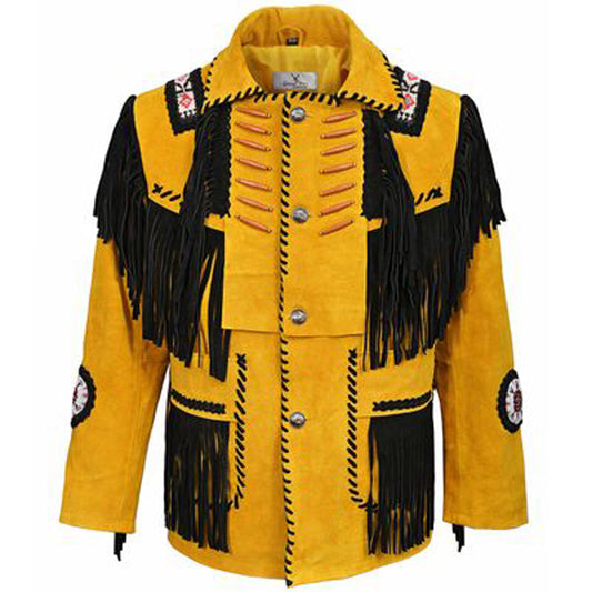 Men's Traditional Native American Western Jacket
