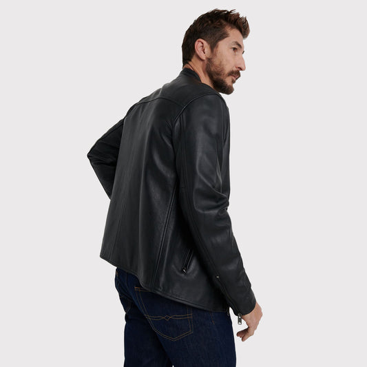 Trendy Black Jacket for Men - Stylish Outerwear