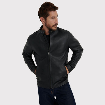 Trendy Black Jacket for Men - Stylish Outerwear