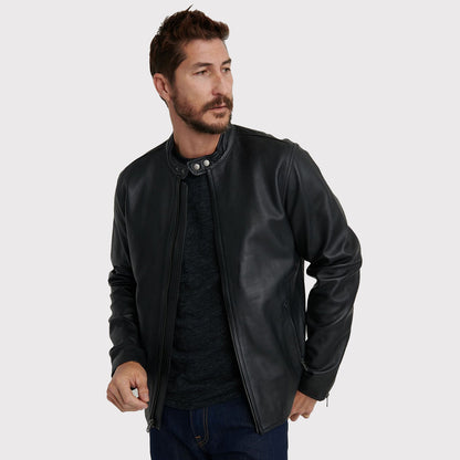 Trendy Black Jacket for Men - Stylish Outerwear