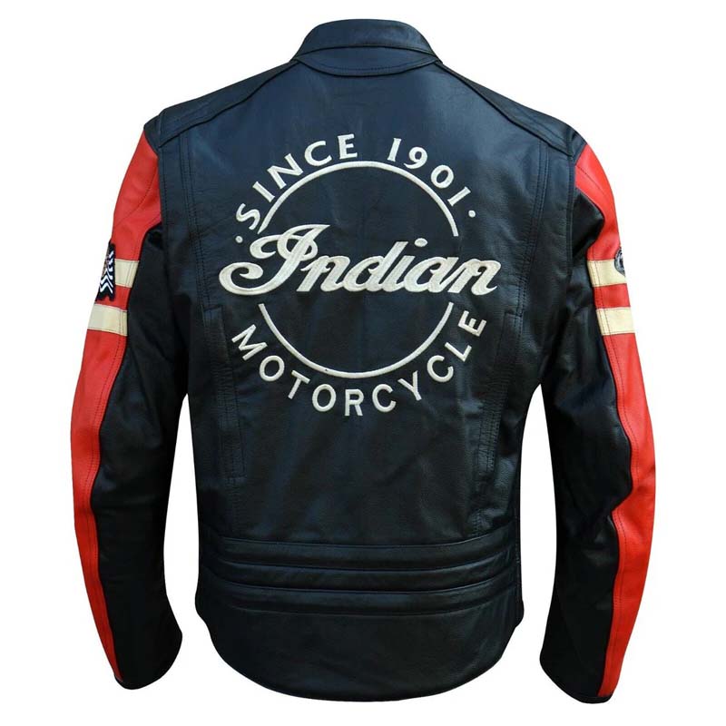 Motorcycle Indian Leather Jacket