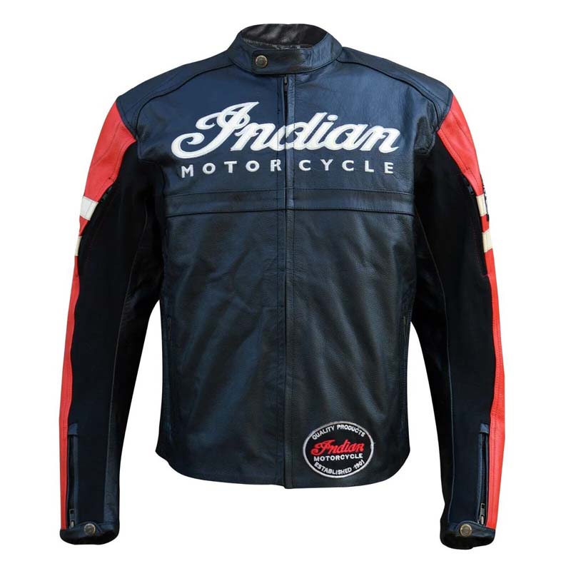 Motorcycle Indian Leather Jacket