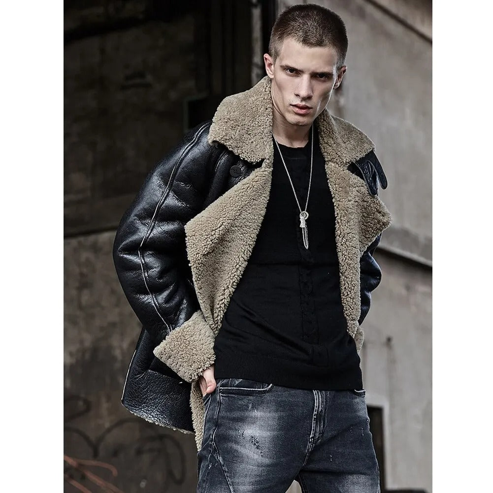 Shearling Fur Coat