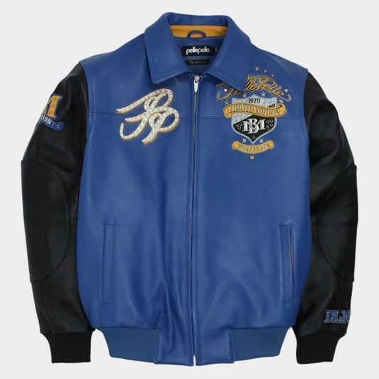 Pelle Pelle x Daniels Leather Collab Jacket for Men Premium Edition