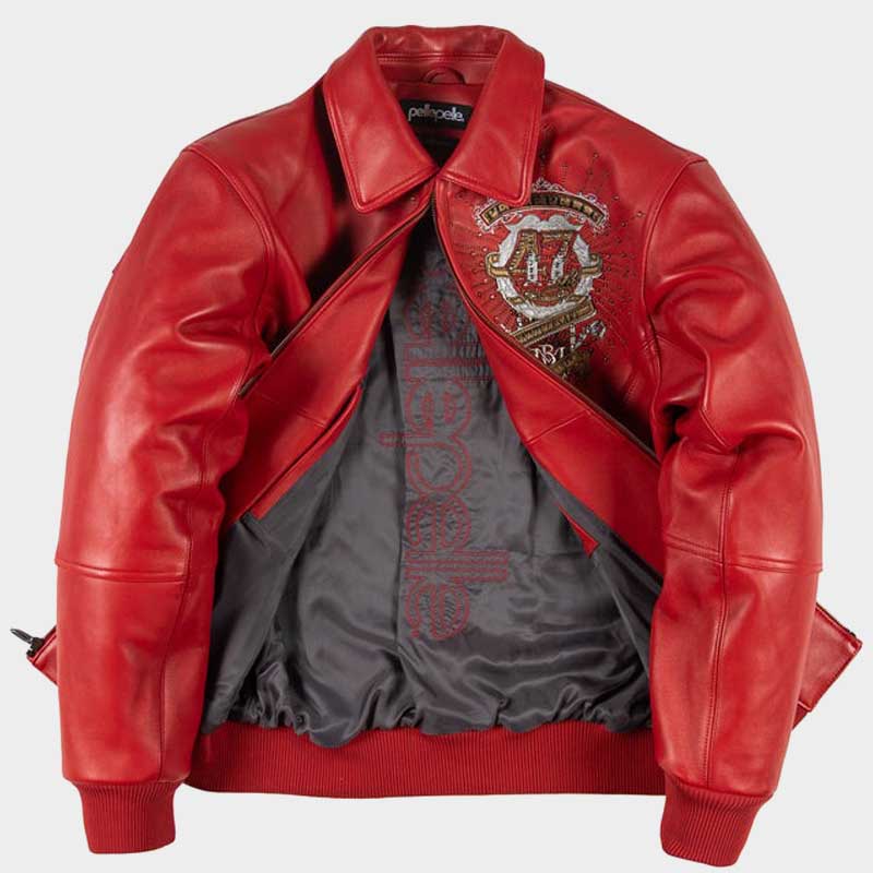 Pelle Pelle New Red 47th Collectors Series Jacket