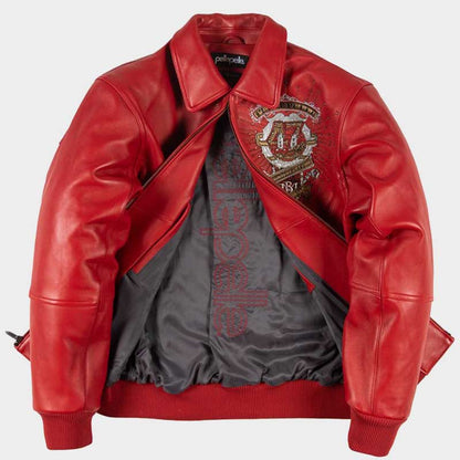 Pelle Pelle New Red 47th Collectors Series Jacket