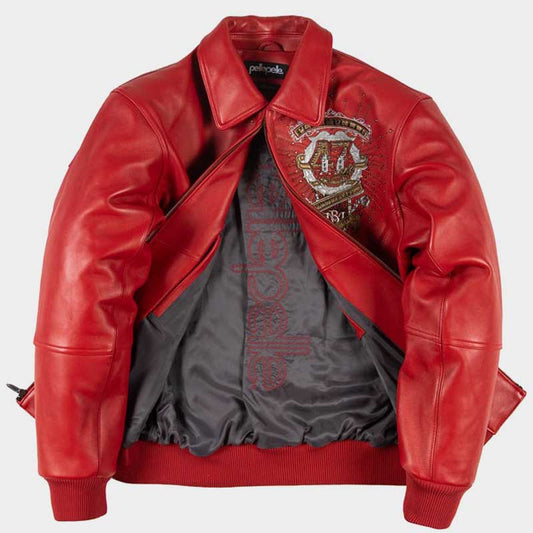 Pelle Pelle New Red 47th Collectors Series Jacket