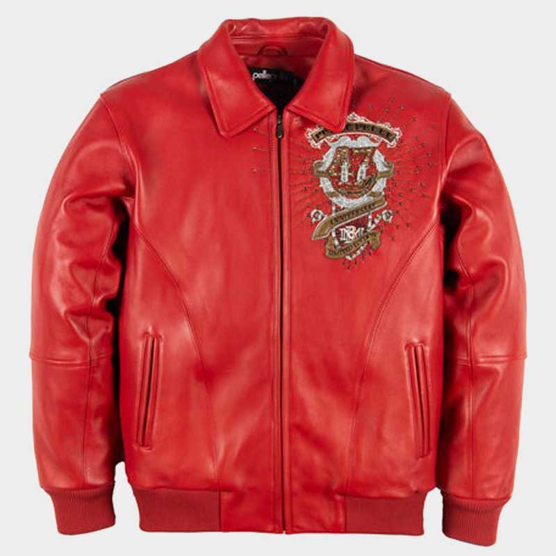 Pelle Pelle New Red 47th Collectors Series Jacket