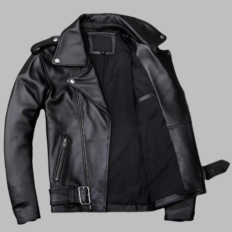 Premium Asymmetrical Cafe Racer Jacket