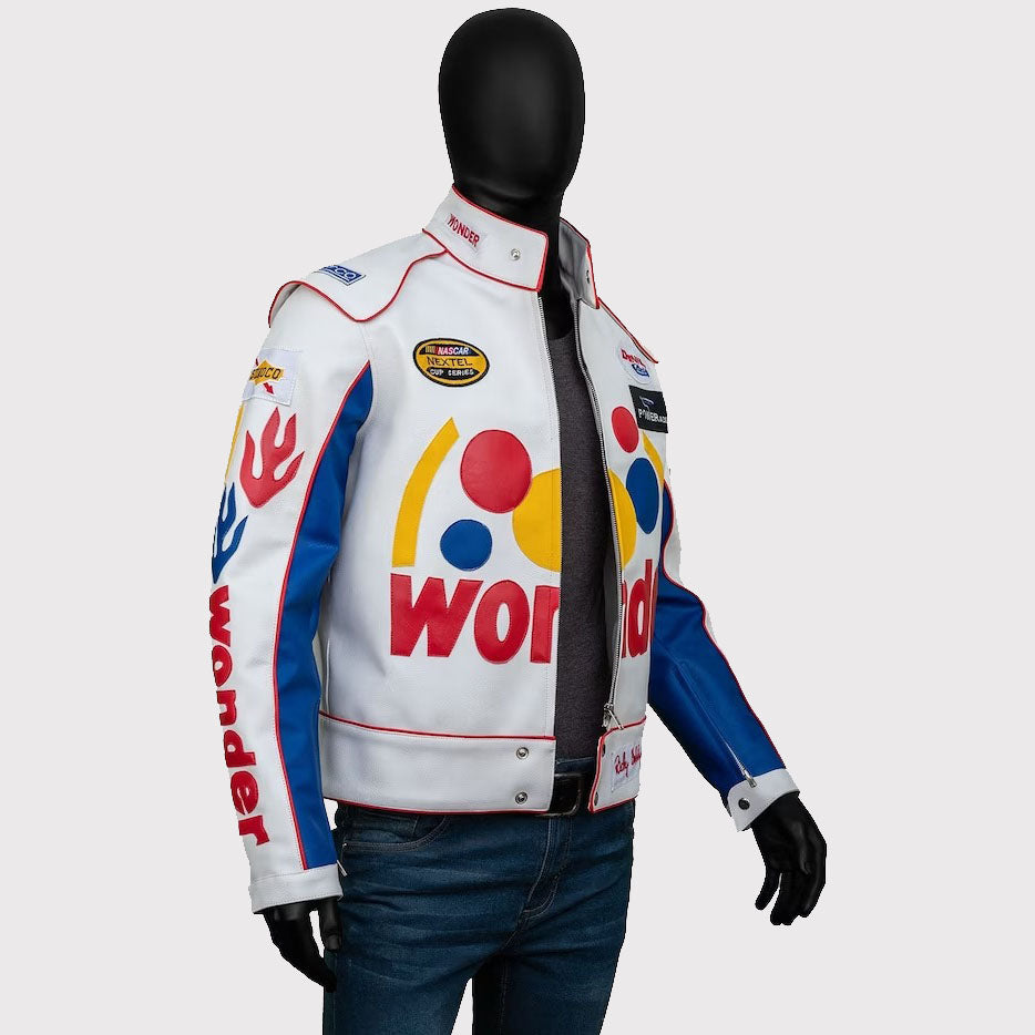 The Ballad of Ricky Bobby Wonder Bread Costume Racing Jacket for Men