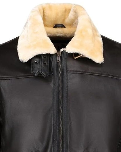 Sheepskin Shearling Aviator Jacket