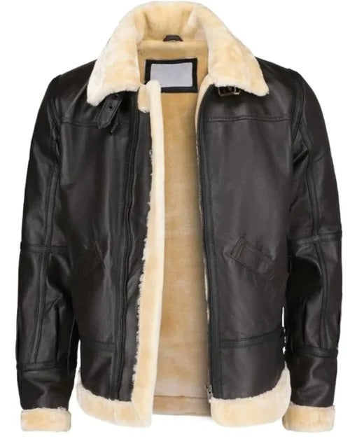 Sheepskin Shearling Aviator Jacket