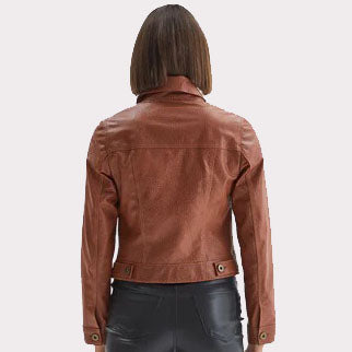 Whiskey Western Women's Leather Jacket