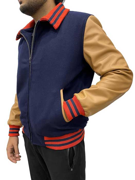 Will Byers Season 5 Retro 80s Varsity Bomber Jacket