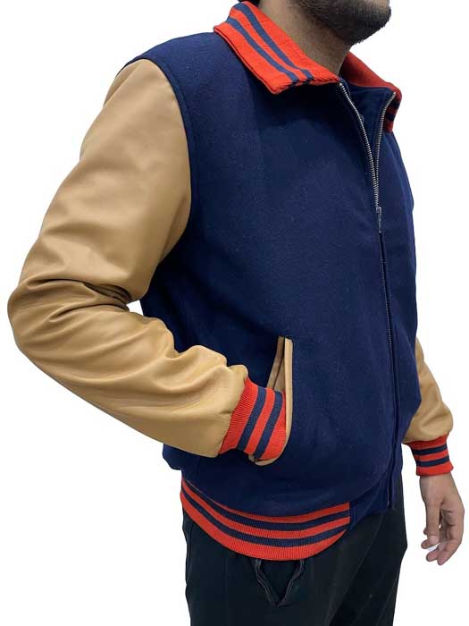 Will Byers Season 5 Retro 80s Varsity Bomber Jacket