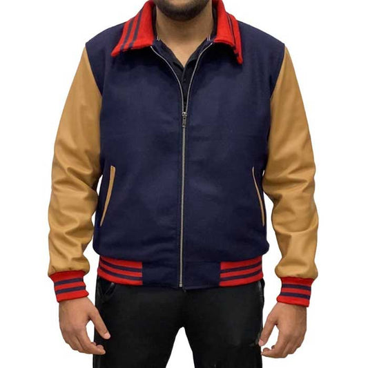 Will Byers Season 5 Retro 80s Varsity Bomber Jacket