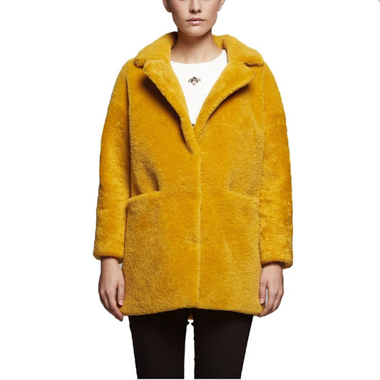 Shearling Fur Coat for Women