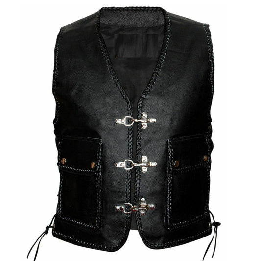 Native American Motorcycle Leather Vest