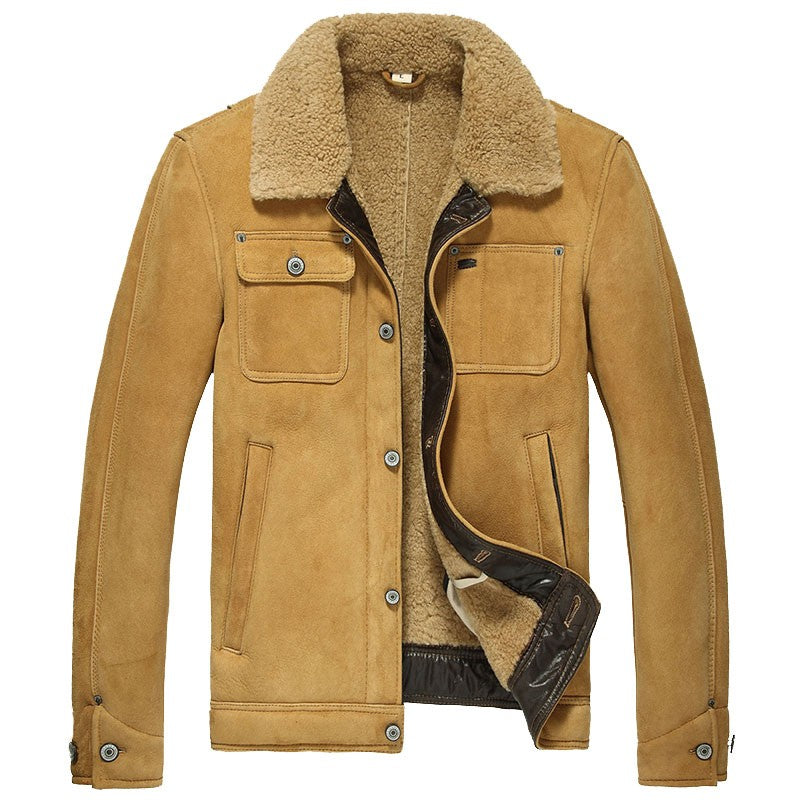 Men's Classics Sheepskin Shearling Aviator Jacket