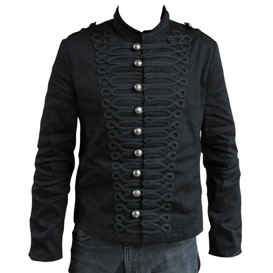 Military Parade Jacket Gothic Steampunk Army Jacket
