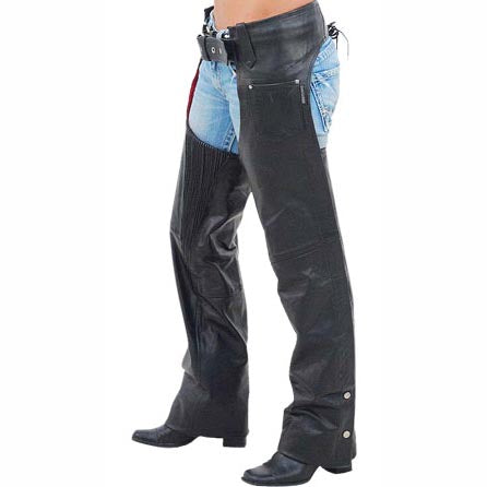 Thigh Stretch Leather Chap For Women