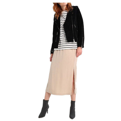Women Black Suede Genuine Soft Leather Motorcycle Jacket