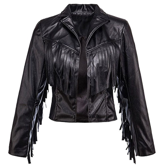 Women Fashion Designer Leather Jacket